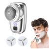 Mini Shaver Portable Electric Waterproof USB Rechargeable Face Shaver Mens Shaver view 3