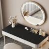 35.4" * 15.7" Large Makeup Mat for Vanity, Makeup Pads for Home Decor. Fully Covered Beautiful Makeup mat. Vanity mat Protector for Makeup. Pink/White/Black/Blue Color for You Choose. view 3