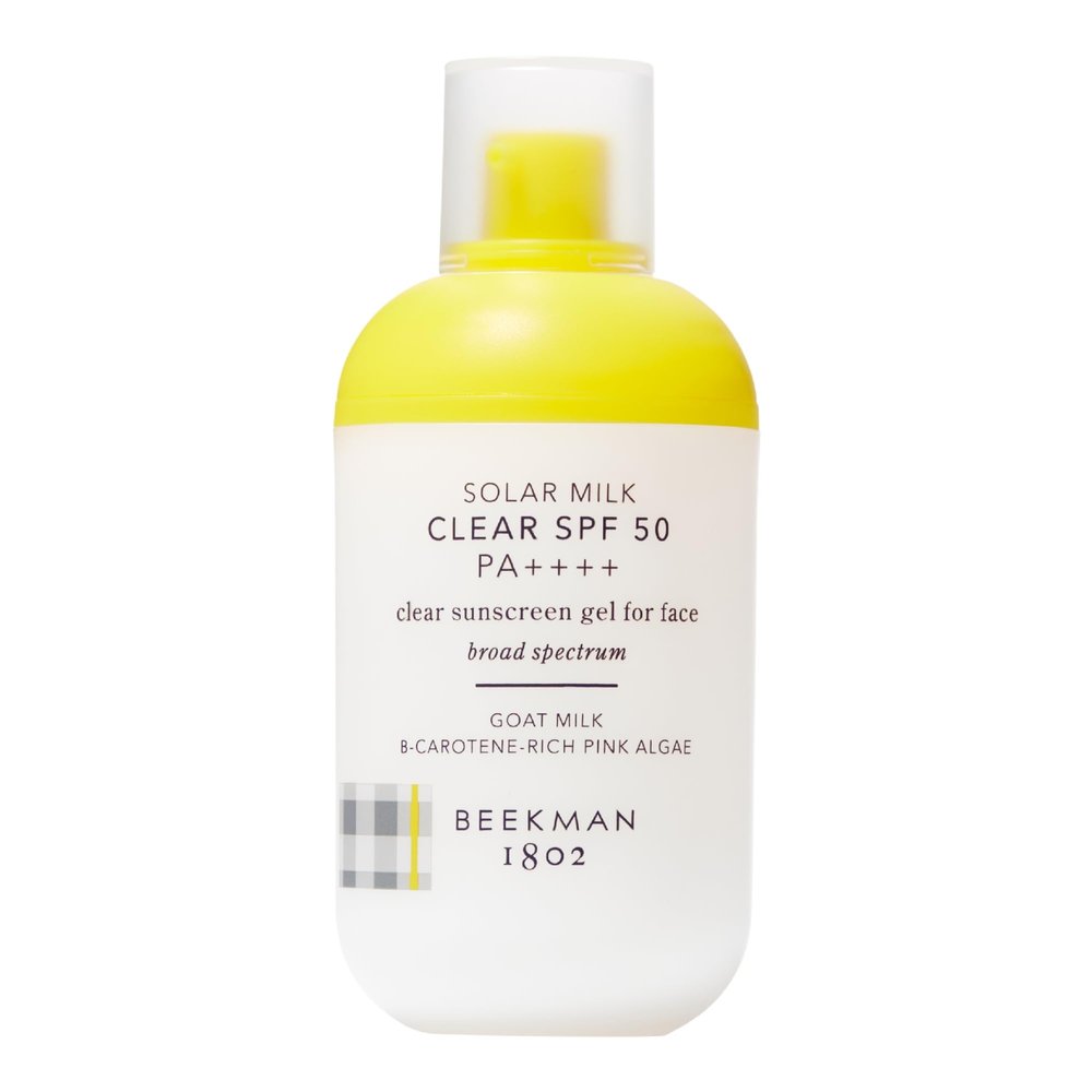 Beekman 1802 Solar Milk Clear SPF 50 Face Sunscreen, 1.69 fl oz