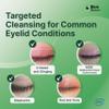 BetterLids Eyelid Cleansing Gel  Gentle Centella & Tea Tree Extract Cleanser  Refreshes & Cleanses for Daily Eyelid Care  Preservative-Free  1.06 oz view 3