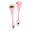 Bella Facial Roller Spa Set for Daily Skin Care Beauty Routine With Travel Bag, Stainless Steel Pink and Green - SET OF 2 view 4