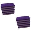 Beatifufu 10pcs Foot Scrubber Exfoliator Tool Gentle Remover for Dead Skin for Professional Home Pedicures Safe for Skin Rinsable for Repeated Use view 1