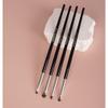 MARROSA Small Makeup Brushes Set for Eyeshadow - Tiny Eyeshadow Brushes - Versatile Eyeliner Brush for Powder, Cream, Liquid - Natural Bristles Pony Hair Eye Makeup Brush Set for Flawless Blending view 3