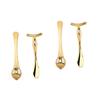 NOLITOY 2sets Portable Eye Face Eye Stick Tool Zinc Alloy Wand for Makeup Relief and Blood Circulation Improvement view 1