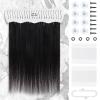 IDN BEAUTY Hair Extension Holder Stand for Styling, 4 Installation Modes With Tool, Hair Extension Holder Designed to Securely Hold Your Extensions for Washing, Styling, Packing and Storing (White) view 1