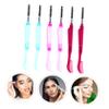 NOLITOY 18pcs Folding Eyelash Combs and Eyebrow Brushes Portable Eyelash Separator Tool for Makeup for Lashes and Brows Random Colors view 4