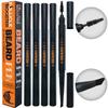 Beard Pen Filler for Men - Barber Styling Grooming Pencil - Waterproof, Sweat Proof, Long Lasting Solution with Natural Finish - Cover Beard and Scalp Patches in Seconds - Medium Brown 5 Pack view 1