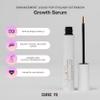 Curacoro 3x Growth Serum For Lash Extension, Peptide Enhancing Solution for Natural Lashes, Lash Extensions & Eyebrows, Eyelash Serum To Grow Lashes Fuller & Longer Looking Eyelashes (5ml) view 2