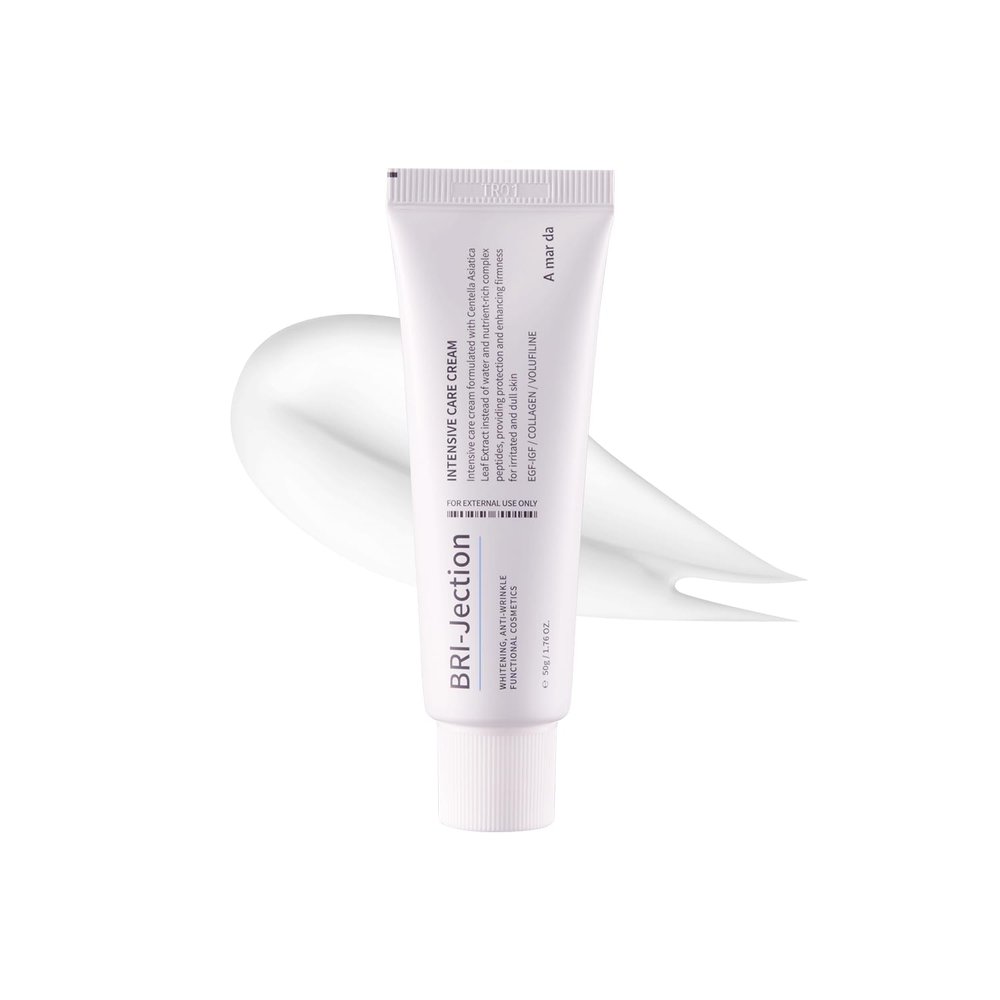 A MAR DA BRI-Jection Cream 1.76 oz  Hydrating Cream with Volufiline, Centella Asiatica & Collagen Blend for Soft, Radiant-Looking Skin