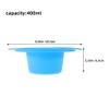 NOLITOY 2Pcs Wax Pot Liner, 400ml Silicone Wax Warmer Liner Replacement Silicone Bowl for Hair Removal (Blue) view 2