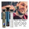 Razors Professional Hair Trimmer Digital USB Rechargeable Hair Clipper for Men Haircut Hair Cutter Barber Machine Men Trimmer Shaver(LCD Skull) view 2