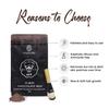 Chocolate Hair Removal Powder - 10 Min Full Body Wax, 100gm, 3.53 Ounce view 2