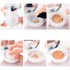 Empty Cushion Foundation Box,Cute Bunny Print BB Cream Cushion Container,Air Cushion Puff Box with Sponge Puff view 4