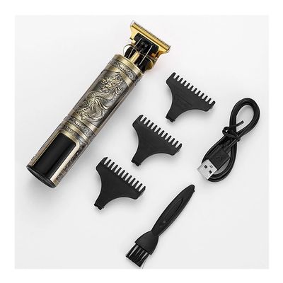 Razors Three-Speed Variable Gear T9 Hair Clipper Shaving Hair Trimming Hair Trimming Electric Shaver Boyfriend Gift Barber Clippers(Dragon Phoenix)