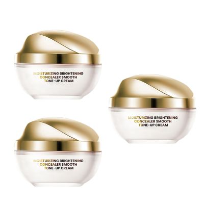 Moisturizing ing Concealer Smooth Tone up Cream, Corrector Iluminador Hidratante Crema Tnica, Skin ing & Moisturizing Tone-Up Cream (3pcs, 50g)
