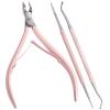 Teenitor Ingrown Toenail Tool, Pedicure Tools for Feet, Surgical Stainless Steel Ingrown Toenail Removal Kit, Ingrown Toenail Treatment, Ingrown Toenail Clippers, Ingrown Toenail File and Lifters view 1