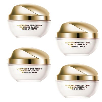 Moisturizing ing Concealer Smooth Tone up Cream, Corrector Iluminador Hidratante Crema Tnica, Skin ing & Moisturizing Tone-Up Cream (4pcs, 50g)