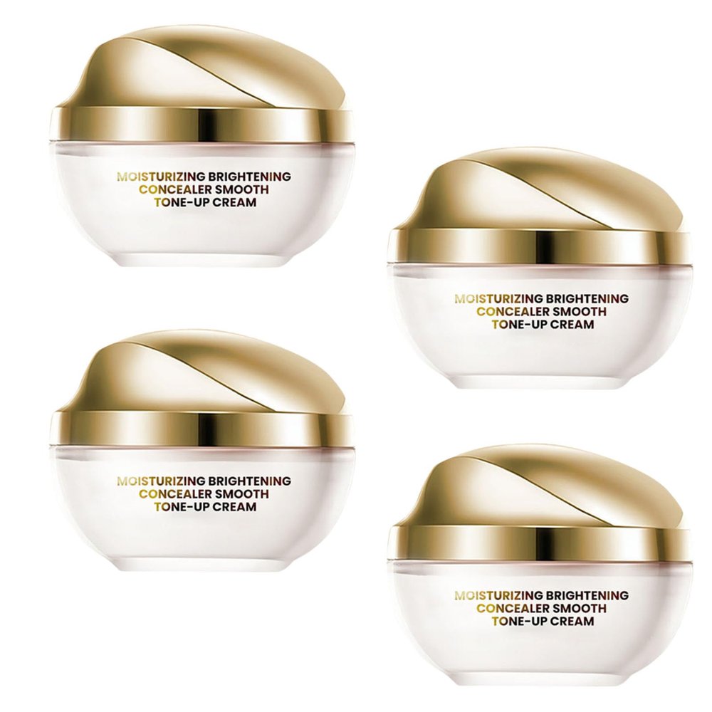 Moisturizing ing Concealer Smooth Tone up Cream, Corrector Iluminador Hidratante Crema Tnica, Skin ing & Moisturizing Tone-Up Cream (4pcs, 50g)