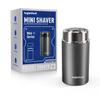 Electric Razor for Men - Rechargeable Electric Shaver for MenPortable Razor for TravelMini Shaver for Travel3D Waterproof - Silver Gray view 1
