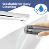 Electric Razor for Men - Rechargeable Electric Shaver for MenPortable Razor for TravelMini Shaver for Travel3D Waterproof - Silver Gray view 4