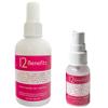 12 Benefits Instant Healthy Hair Treatment Set - Leave In Conditioner Spray (Full & Travel Size) with Quaternium & Silk Fibre Protein - Smooths Frizz, Strengthens, Repairs Damaged Hair - Made in USA view 1