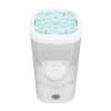 Electric Makeup Brush Cleaner, 8W 7000rpm Deep Cleaning with Transparent Body, Large Capacity Design, 2 Modes, Portable Design Cleaner for All Type Makeup Brushes (White) view 1