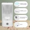 Electric Makeup Brush Cleaner, 8W 7000rpm Deep Cleaning with Transparent Body, Large Capacity Design, 2 Modes, Portable Design Cleaner for All Type Makeup Brushes (White) view 2