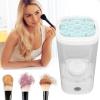Electric Makeup Brush Cleaner, 8W 7000rpm Deep Cleaning with Transparent Body, Large Capacity Design, 2 Modes, Portable Design Cleaner for All Type Makeup Brushes (White) view 4