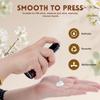 2Pcs 100ml/3.3oz Empty Refillable Amber Gourd Shaped Glass Lotion Pump Bottles with Black Press Top Cosmetic Dispenser Jar Sample Vials Storage Container for Essential Oil Emulsion view 4