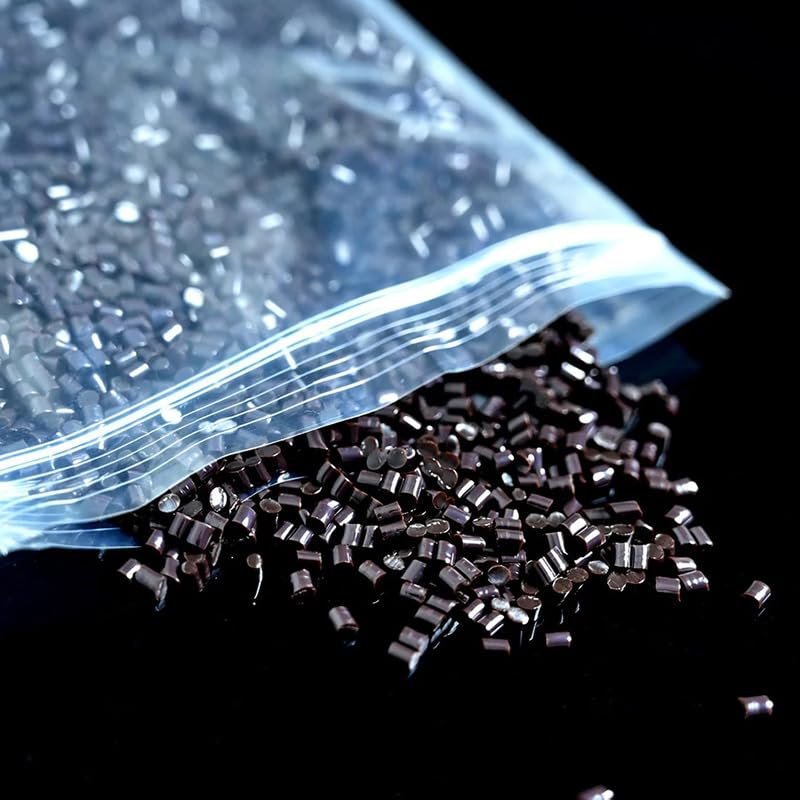 100g Italian Keratin Glue Pellets Granules Beads for Nail/I TipHot Fusion Flat Tip for Hair Extension (D.Brown)