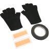 Gloves For Gel Manicures, Light Gloves For Gel Nails with Decals Tape Comfortable Manicure Glove Fingerless Nail Gloves Fingerless Gloves For Gel Manicures Anti Light view 3