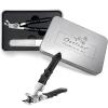 Outfany ClipMaster Pro Nail Clippers Angled Head Nail Clippers for Seniors - Ergonomic Toenail Clipper for Thick Nails, Premium Steel Nail Cutter Trimmer with Catcher for Men and Women - Black view 1