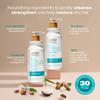 Raw Sugar Moisture Smoothie Shampoo and Conditioner Set, Moisturize & Nourish Dry Hair, Bulk Shampoo and Conditioner with Coconut Oil, Agave & Sweet Almond Oil, Formulated without Sulfates & Parabens view 3