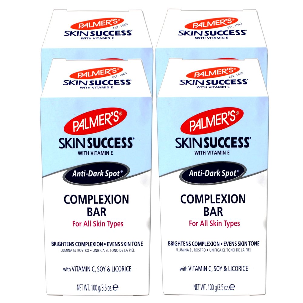 Palmer's Skin Success Anti-Dark Spot Complexion Bar with Vitamin E, 3.5 oz (Pack of 4)