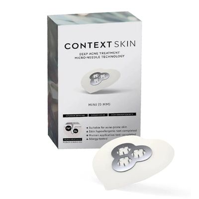 CONTEXT SKIN Invisible Pimple Patches for Face - Hydrocolloid Patches Absorb Impurities, Invisible Spot Covers for Day & Night Wear, Clear Stickers Help Protect Skin & Support Recovery - 15 Count