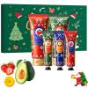 Christmas Hand Cream and Body Lotion Gift Set for Women & Men  5pcs Holiday Skincare Set with 2x100ml Body Lotions& 3x30ml Hand Creams,Winter Moisturizing, Nourishing & Travel Size Christmas Gift Box view 1