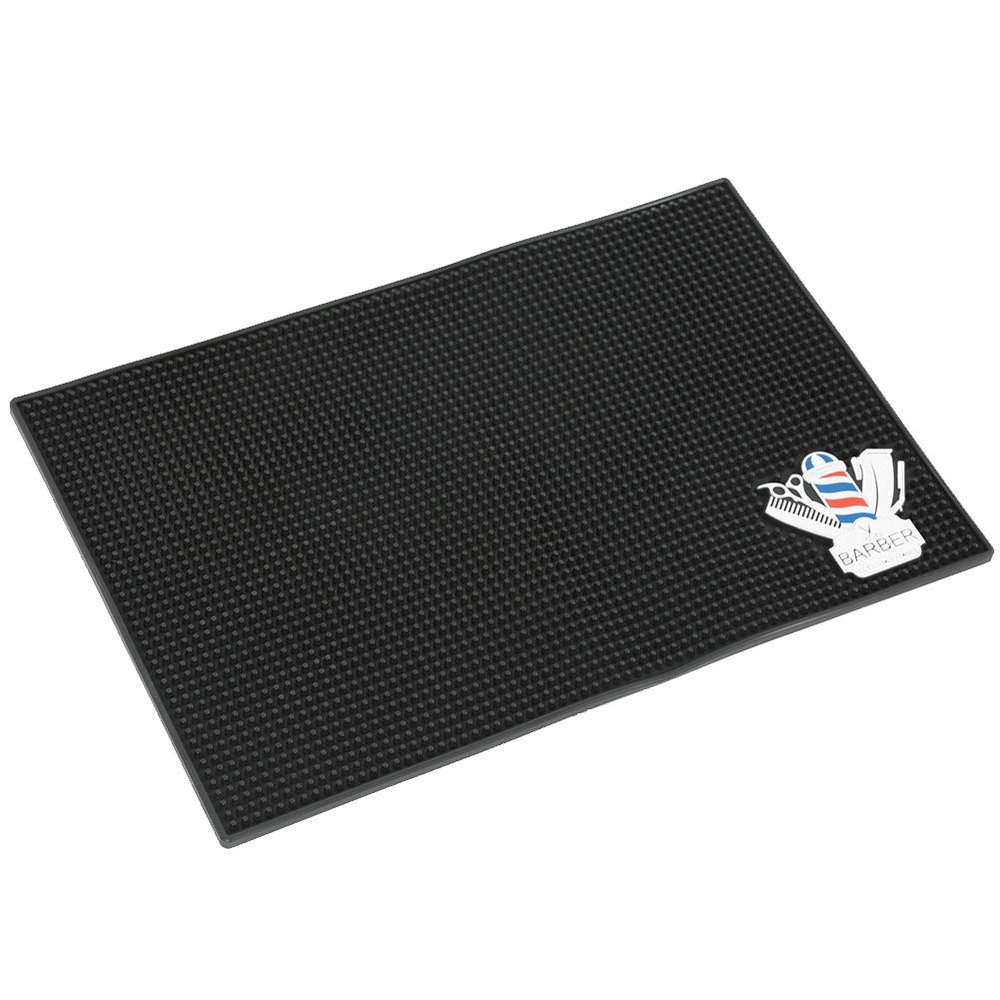 VINGVO Barber Mat, Barber Accessories Hairdressing Countertop Anti Skid Silicone Mat Salon Mats for Hair Stylist Dressing Table Tool Pad for Salon Use