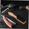 HAPINARY Men's Beard Tool Styling Brush Natural Hair Brush Wooden Handle Portable view 4