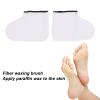 Paraffin Wax Warmer Moisturizing Kit, Premium Heated Cloth Mitts Booties, Paraffin Bath Liners for Hand & Foot, for Hand Foot Care, SPA Treatments, Heated Manicure Supply White view 3