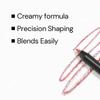 CONTEXT SKIN Dual Lip Pencil for Precision Lip Liner Application | Creamy Formula for Gorgeous Lips | Blendable Dual Ended Design in Locked In & Forever Free | Cruelty Free Makeup | 2 x 0.5g view 4