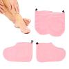 Paraffin Cloth Wax Warmer Moisturizing Kit, Premium Lint Gloves Booties, Paraffin Bath Liners, for Paraffin Wax Hand Foot Care, Thick SPA Treatments, Heated Manicure Supply White view 4