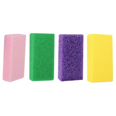 HAPINARY 4pcs Handheld Foot Exfoliating Files Callus Remover and Scrubber for Heel Repair for Smooth Feet Care and Dead Skin Removal