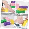 HAPINARY 4pcs Handheld Foot Exfoliating Files Callus Remover and Scrubber for Heel Repair for Smooth Feet Care and Dead Skin Removal view 3