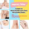 Custom Temporary Tattoos with Photo Personalized Couple Name Fake Tattoos with Picture for Adult Men Women Customized Gifts for Anniversary Wedding Party view 3