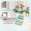 Benepoint Oil Blotting Sheets for Face, 100Pcs Face Blotting Sheets for Oily Skin with Mirror & Makeup Puff, Natural Bamboo Charcoal Oil Control Film with little Storage Box (Green) view 4
