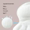 Bath Pillow Luxury Bathtub Pillow - Bath Pillows for Tub Neck and Back Support, Ergonomic Tub Pillow for Bath with 4D Air Mesh + 6 Strong Suction Cups, Great Spa Gifts Bathtub Accessories view 2