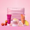 ELEMIS Way to Glow Exclusive Skincare Kit($70 Value) - Travel Set with Travel-Size Rose Cleansing Balm, Glow Priming Moisturizer & Midnight Facial, Nourish & Illuminate Skin all day view 2