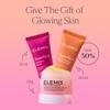 ELEMIS Way to Glow Exclusive Skincare Kit($70 Value) - Travel Set with Travel-Size Rose Cleansing Balm, Glow Priming Moisturizer & Midnight Facial, Nourish & Illuminate Skin all day view 4