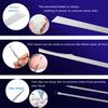 Ingrown Toenail File and Lifters Set(10pcs), Professional Pedicure Tool Toenail Grooming Kit, Ingrown Toenail Treatment Pedicure Kit, Under Nail Cleaner Tools (10PCS) view 4