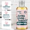 Dermaplane Oil for Sensitive Skin - Non Comedogenic Face Shaving Oil for Women - Unscented, Safe for Acne Prone Skin, Non Irritating & Non Greasy Face Oil for Dermaplaning Tool & Razors, 4oz by Ouiloe view 3